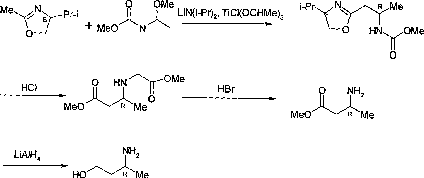 Method for preparing optically pure 3-amino butyl alcohol