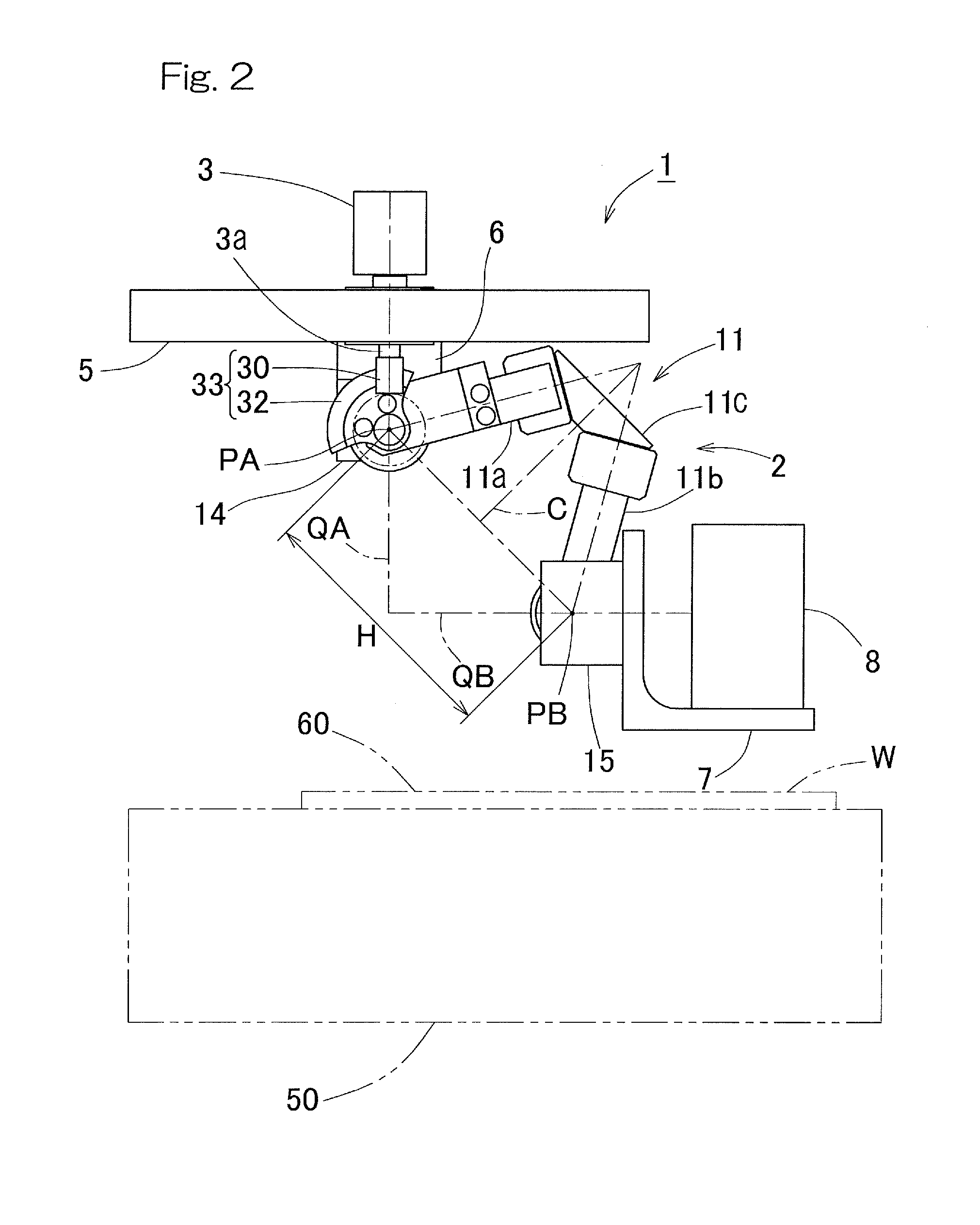 Device and method for controlling link actuation device