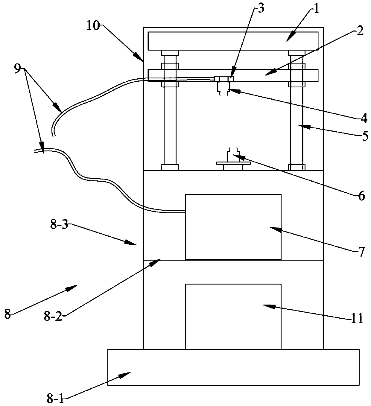 Test method for interfacial consolidation strength of asphalt pavement with water-bearing asphalt