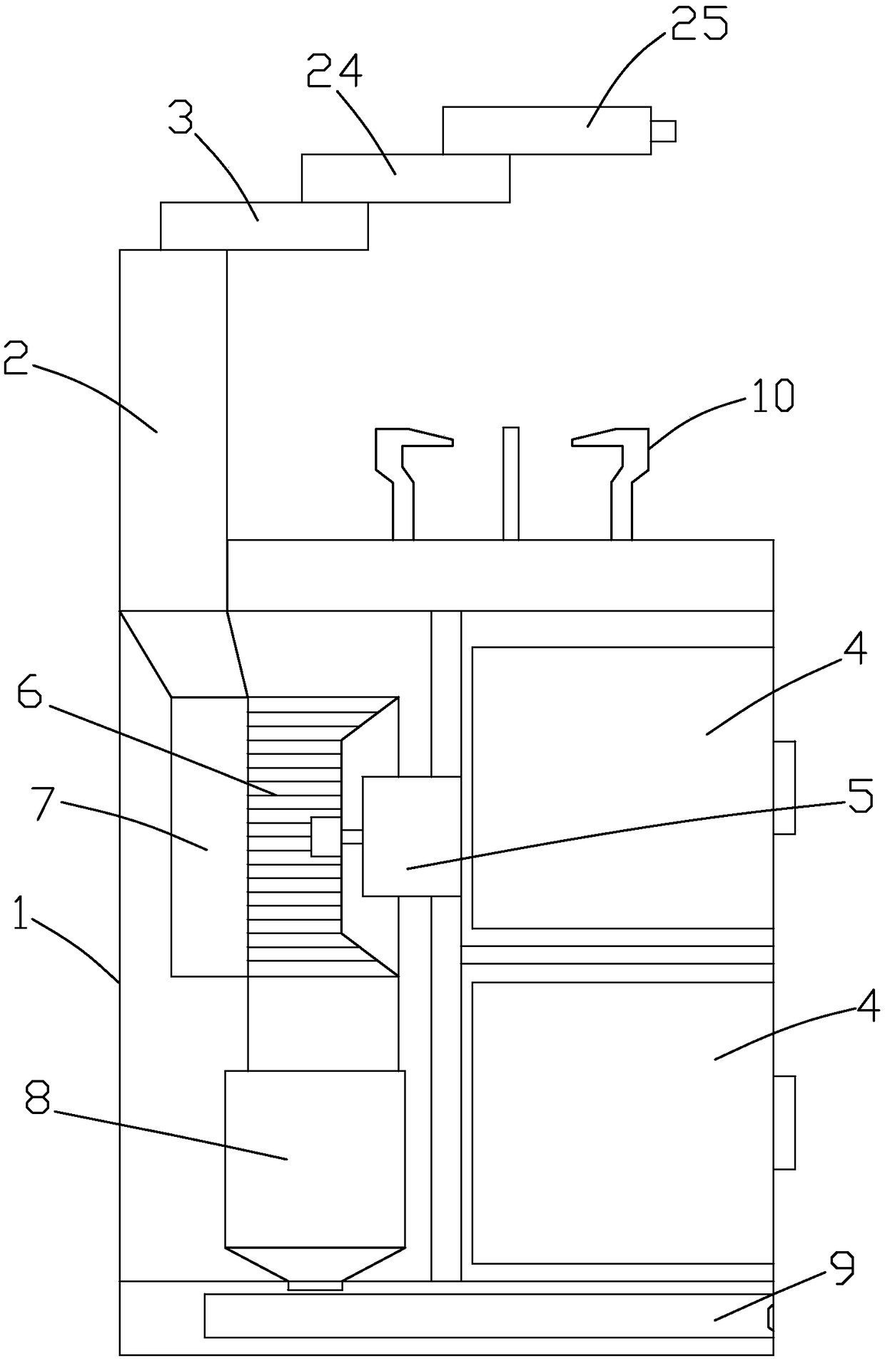 Smoke-escape-preventive integrated stove and manufacture method thereof