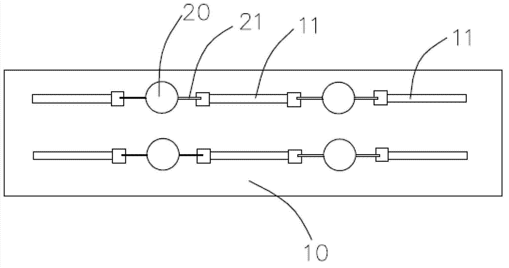 Substrate-free LED lamp and manufacturing method thereof