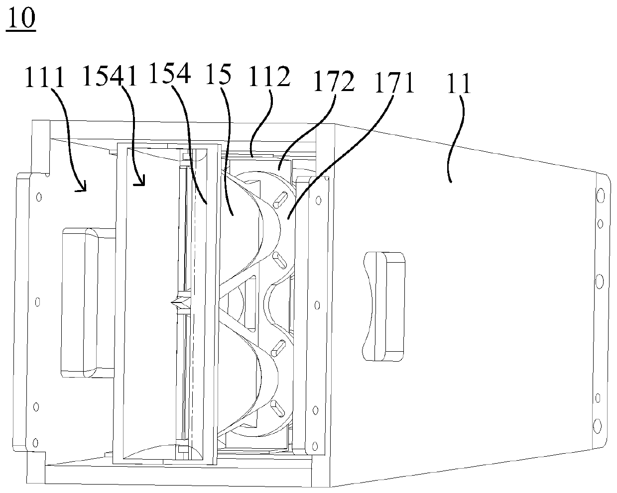 Single sound box and sound box system