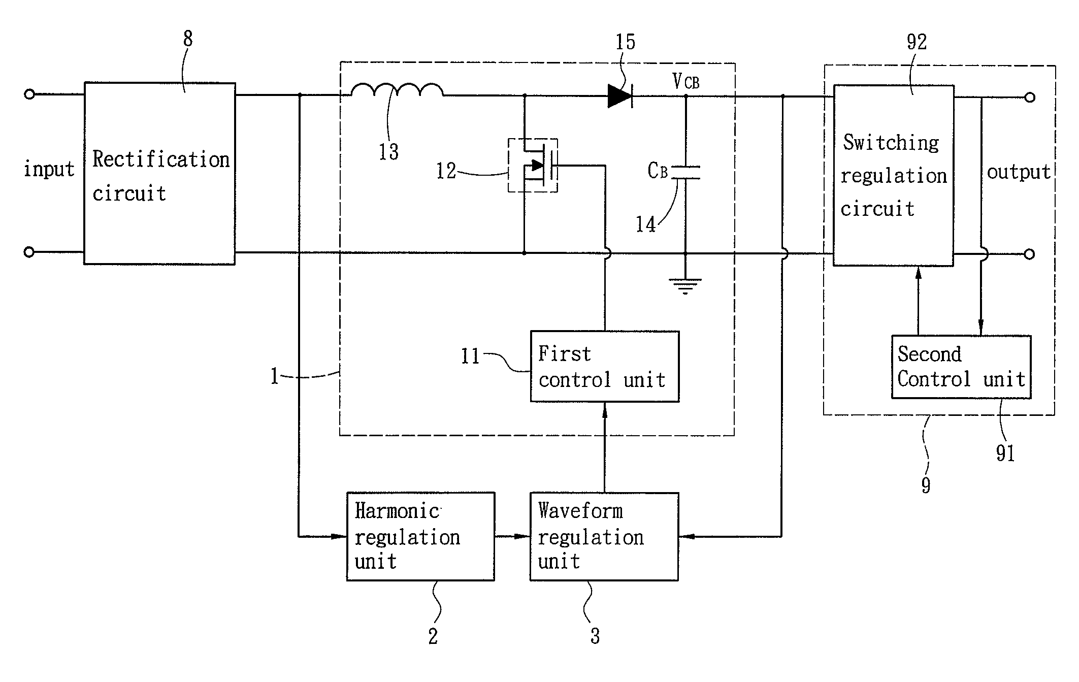 Means of eliminating electrolytic capacitor as the energy storage component in the single phase ad/dc two-stage converter