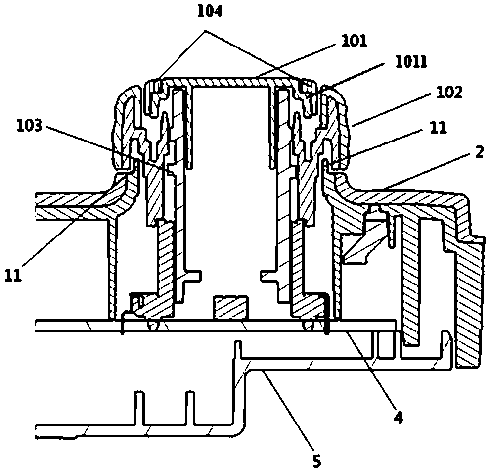 Automobile air conditioner controller panel mechanism