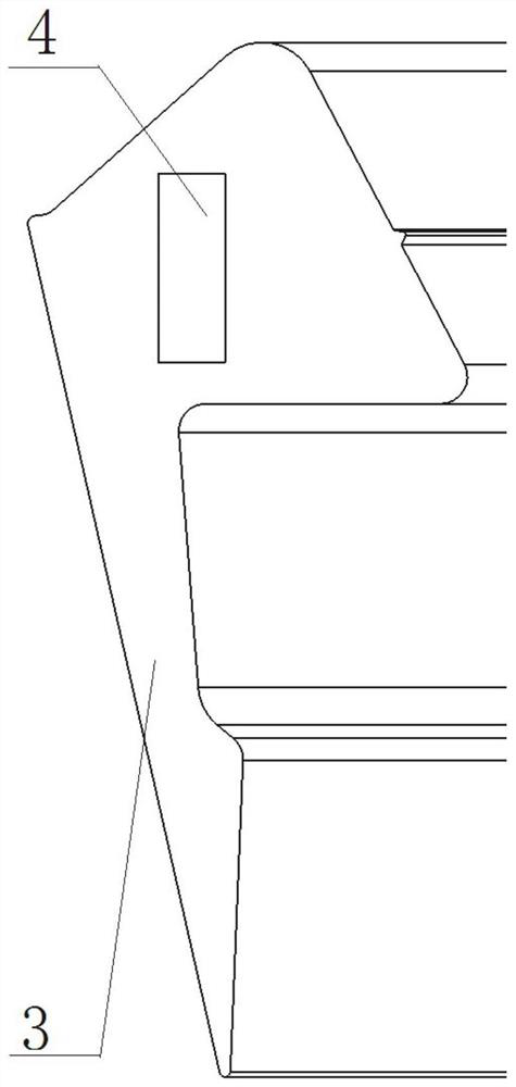 High-performance PVC pipe for drainage and preparation method thereof