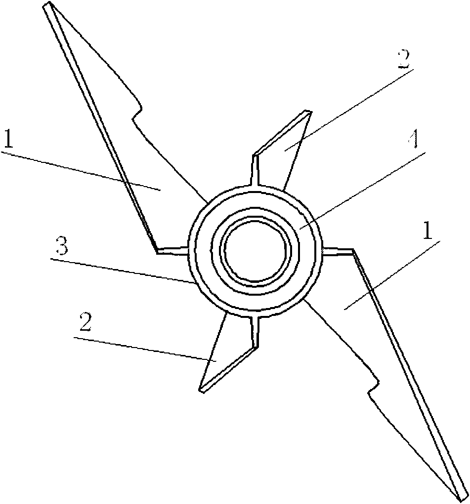 Semi-open-type rotor
