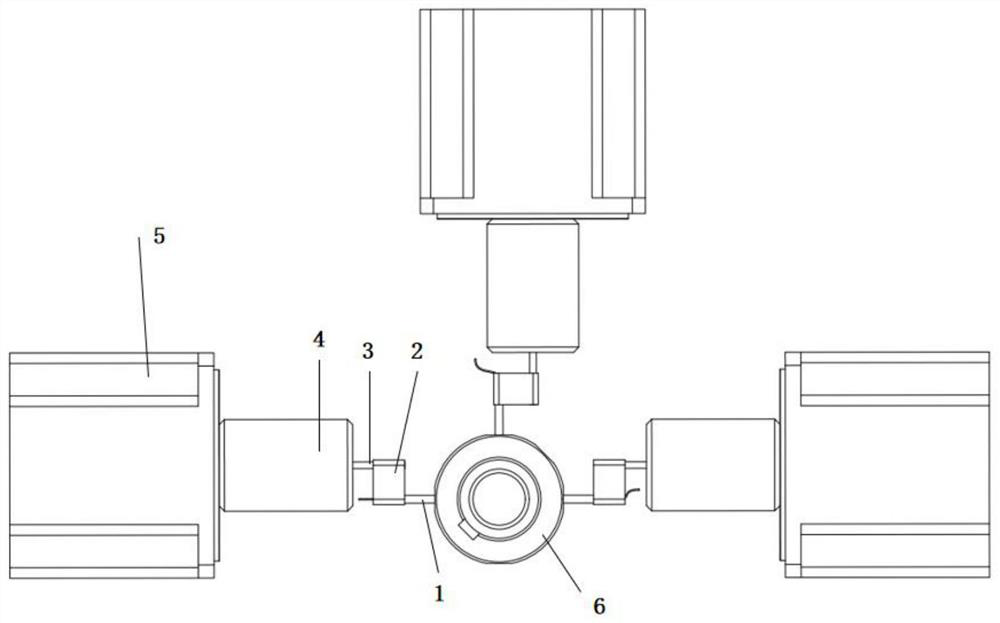 Plunger pump plunger pair oil film testing device, method and system
