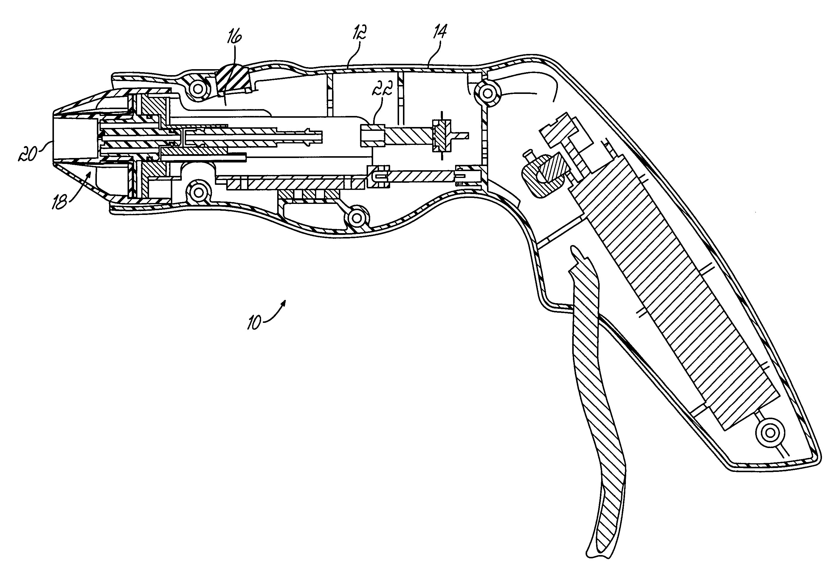 Handpiece for treatment of tissue