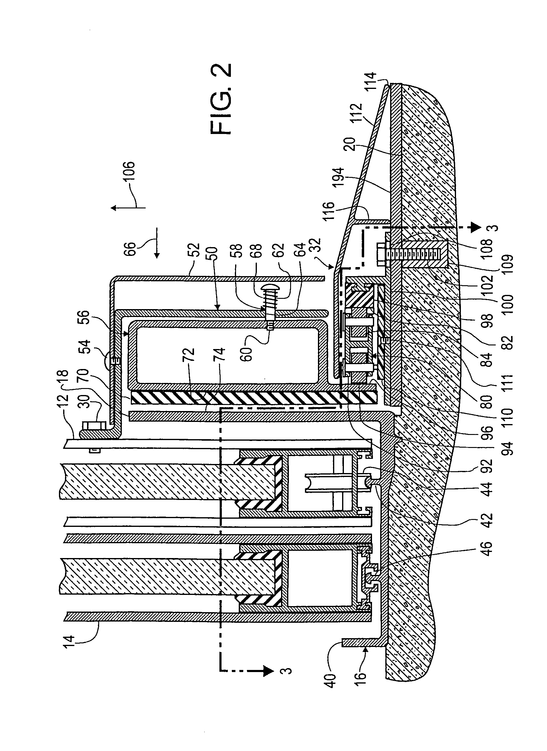 Assembly providing a water restrictive barrier and an unobstructed passageway for a doorway