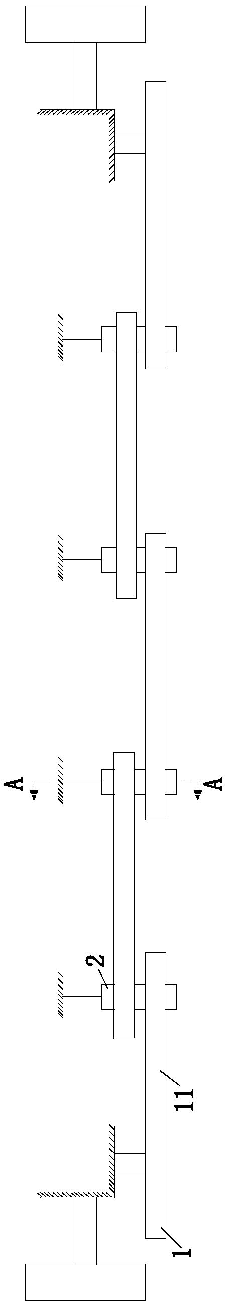 Method for reducing impact force of car