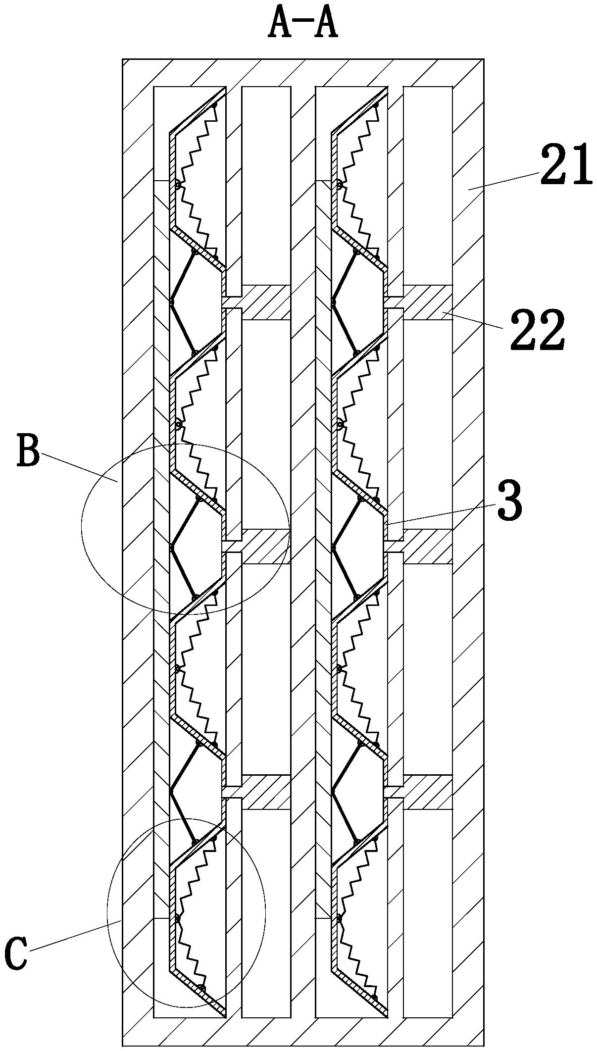 Method for reducing impact force of car