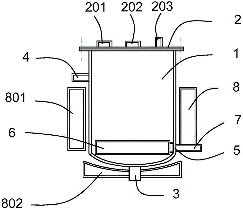 Liquid metal purification device