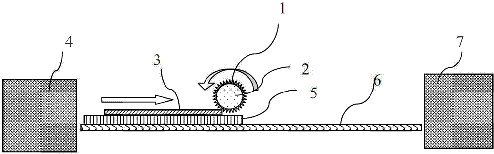 Device and method for cleaning via-hole surface of ceramic raw belt of stacked coil component