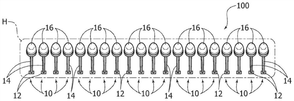 Lighting device and corresponding method