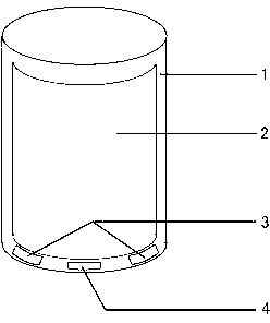 Cup capable of adjusting water temperature