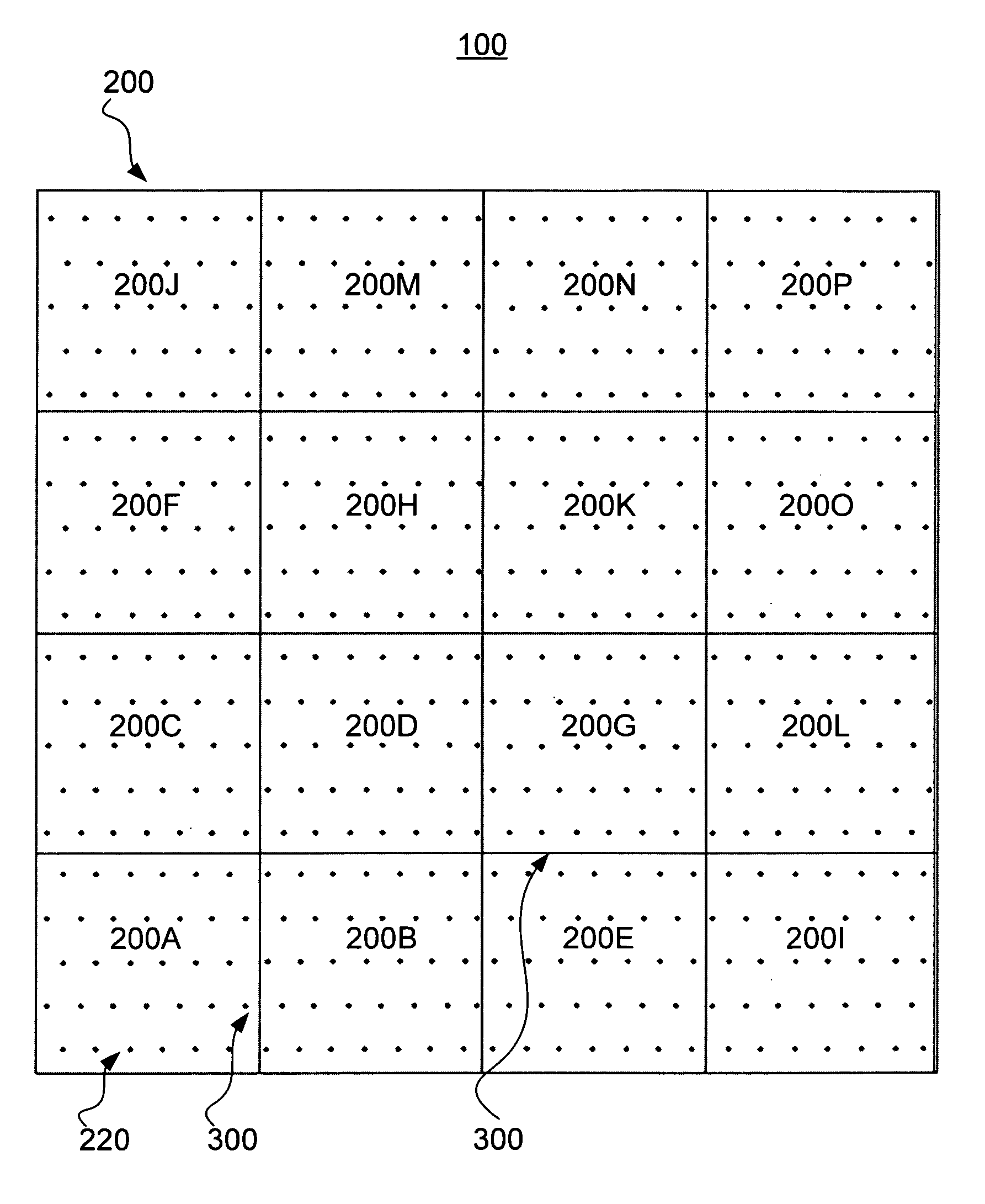 Modular glass reference plate assembly