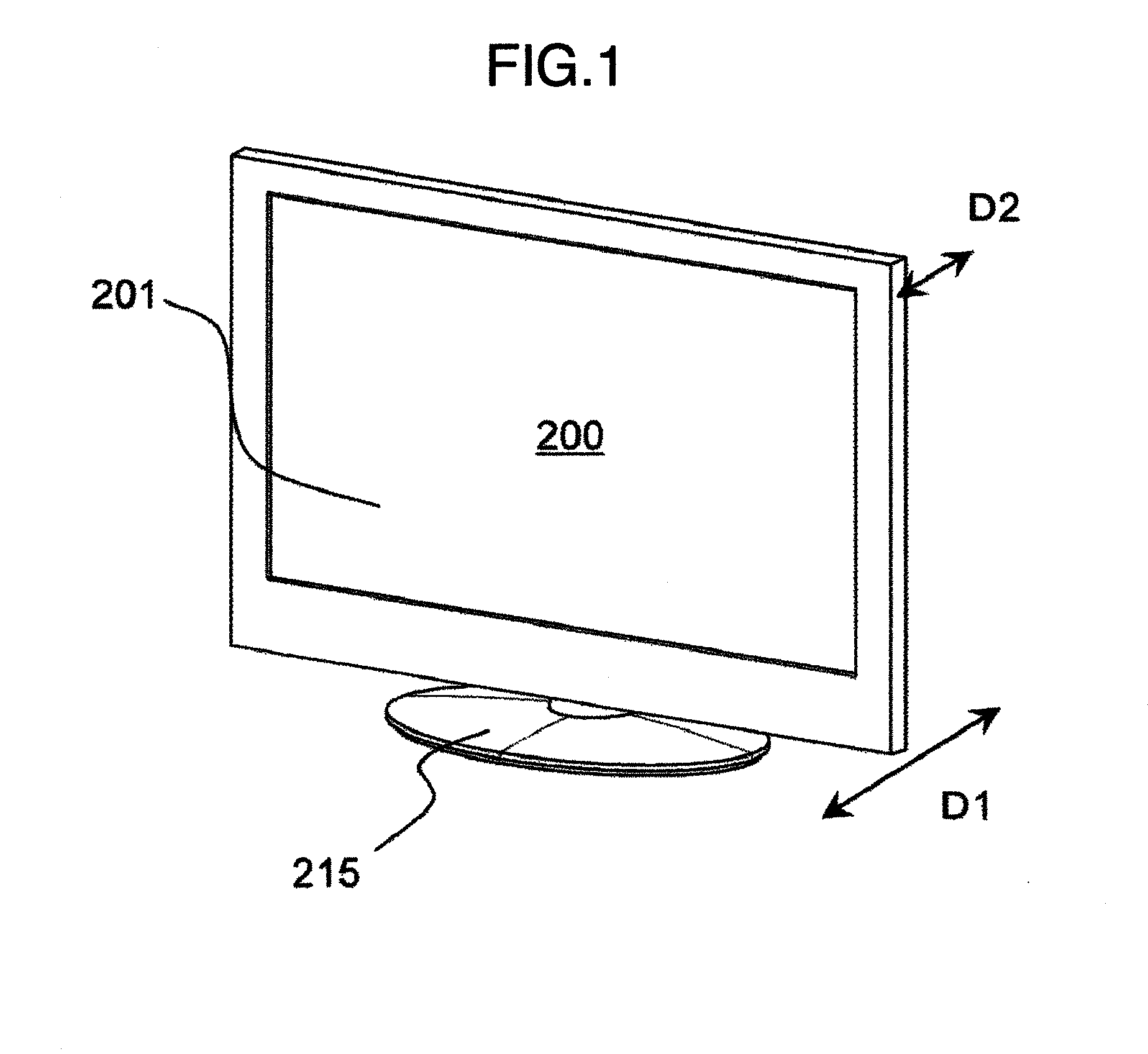 Package structure with a flat display unit packed therein and package structure for packing a flat display unit