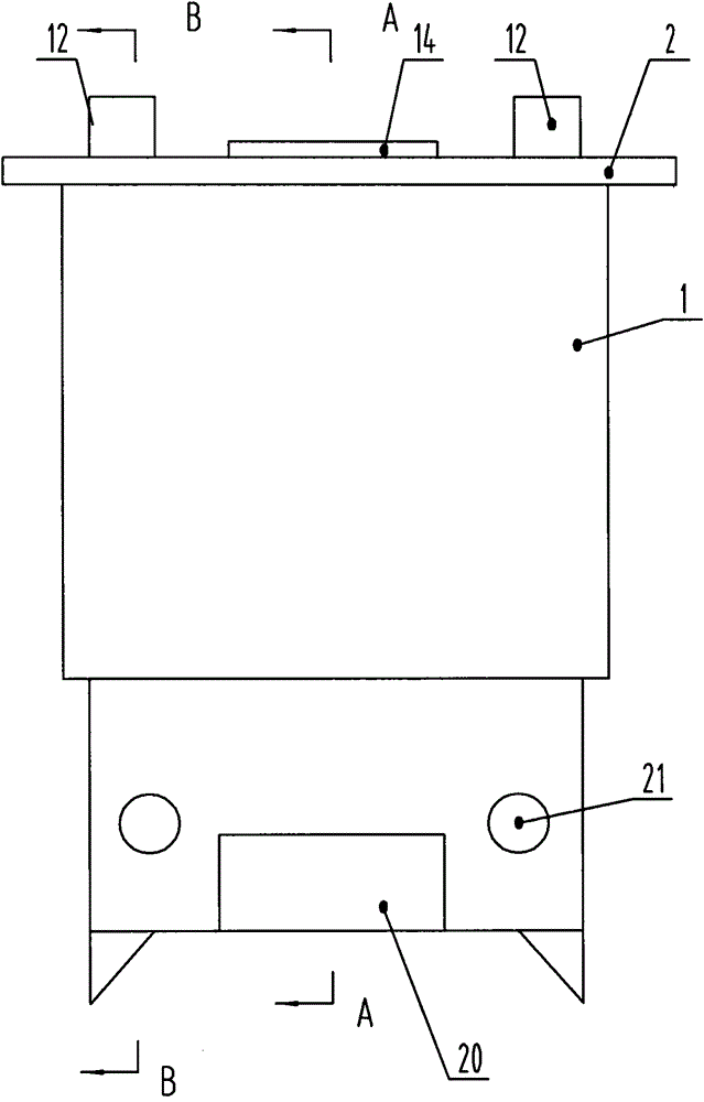 A coal-fired heating furnace for civil use