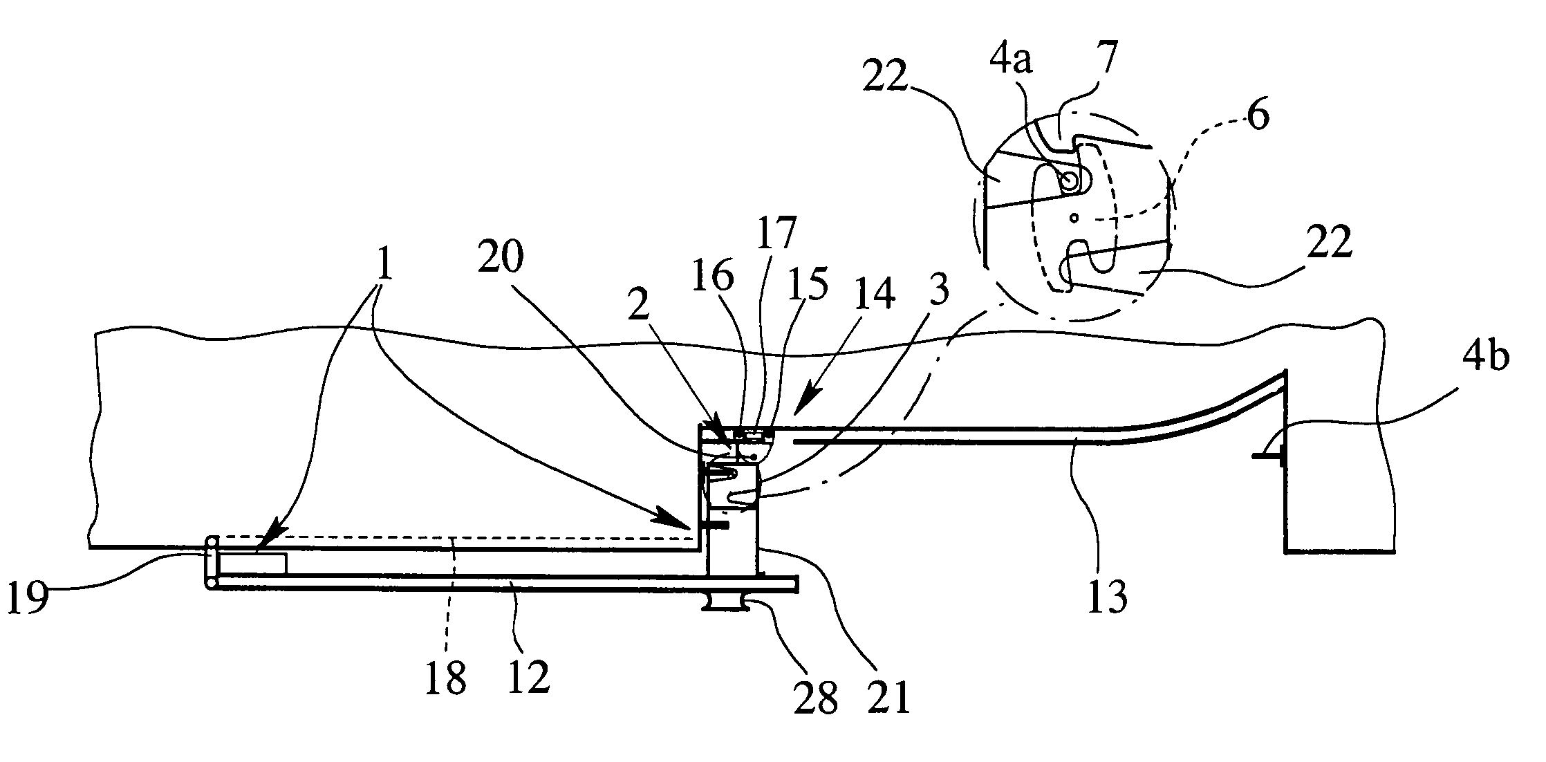 Sliding door for a motor vehicle