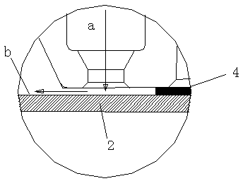 Workbench structure for powder-spraying automobile wheel and powder-spraying method