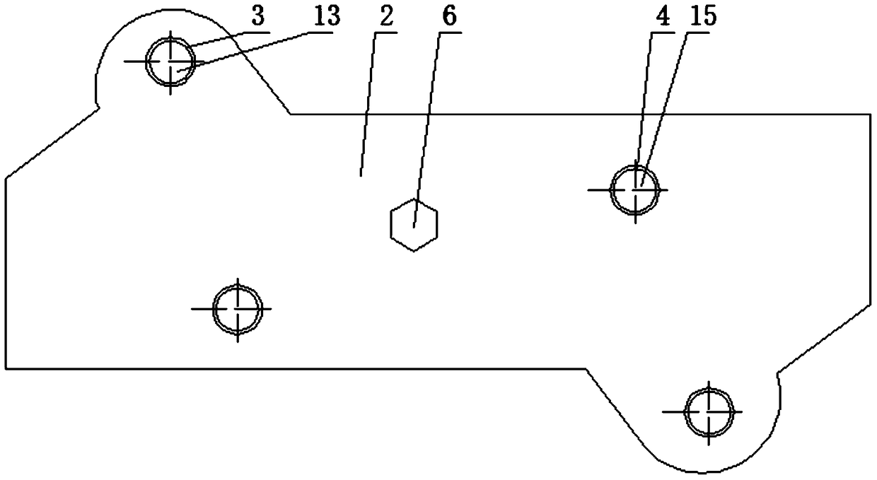 A hyperbolic packing bending die