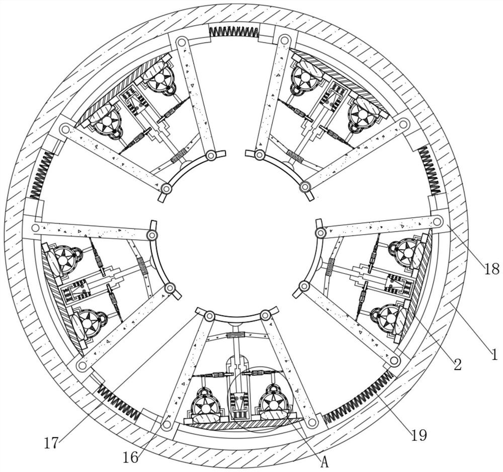 Spectacle frame clamping device with function of improving accuracy