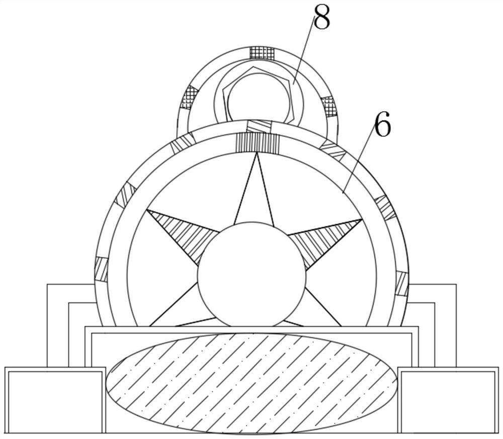 Spectacle frame clamping device with function of improving accuracy