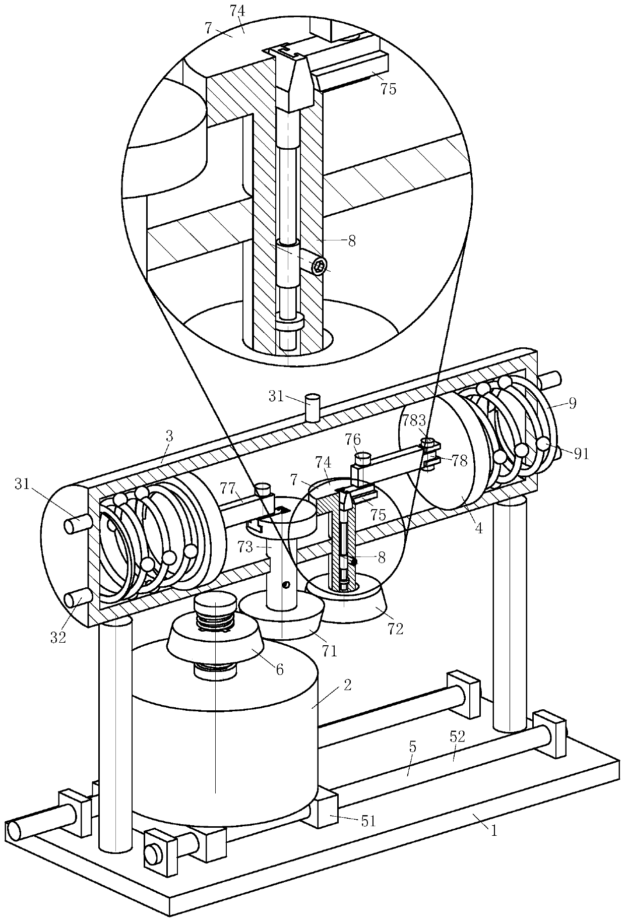 A variable capacity air conditioner compressor
