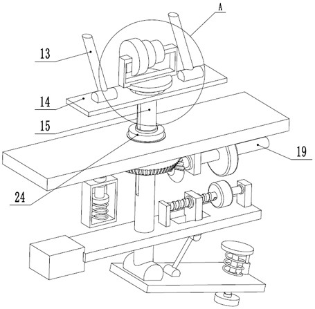 A testing device for automobile seat cushion processing