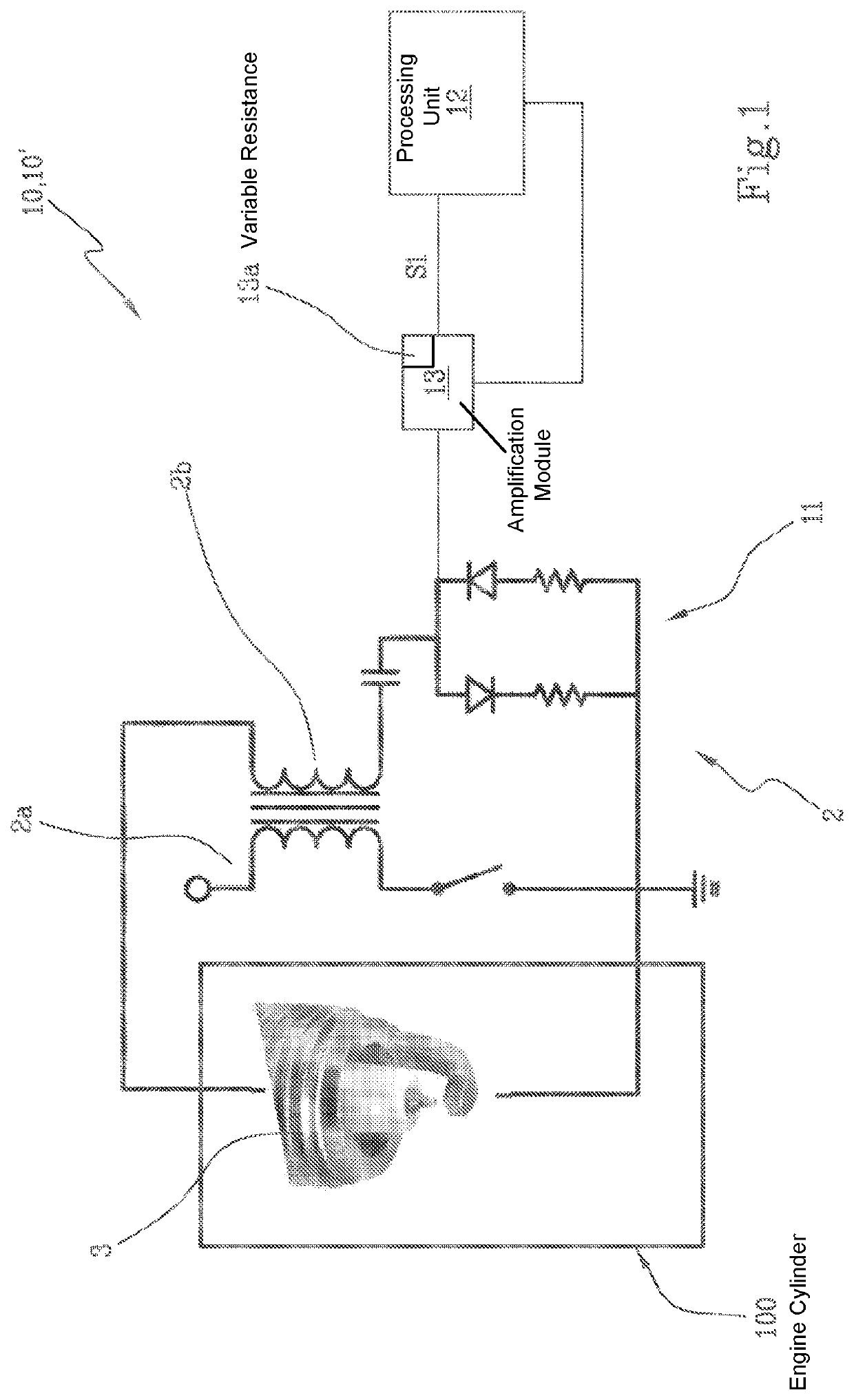 Method and system for monitoring an engine cylinder in an internal combustion engine, a method and device for controlling combustion in said engine cylinder and an ignition apparatus for an internal combustion engine