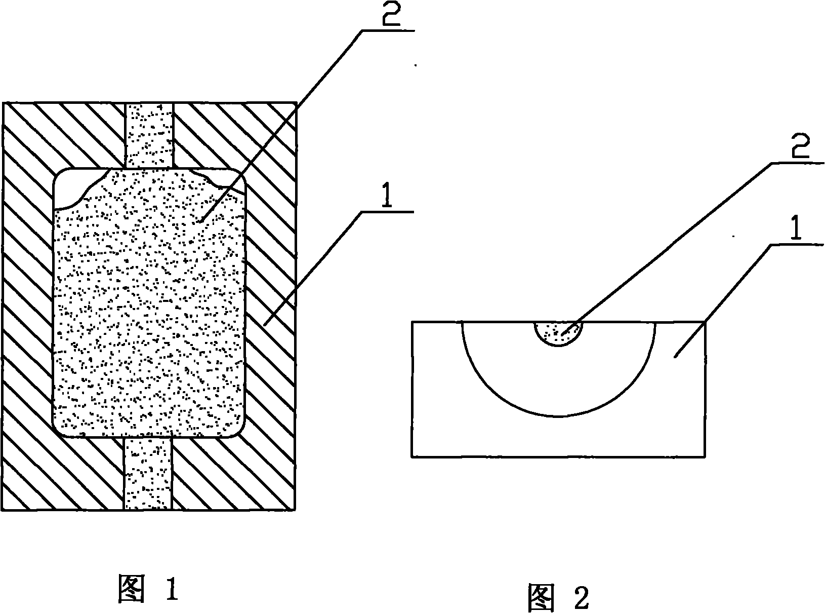 Method for manufacturing small-core sand core