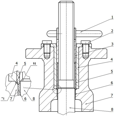 A sliding bearing assembly tool and its assembly method