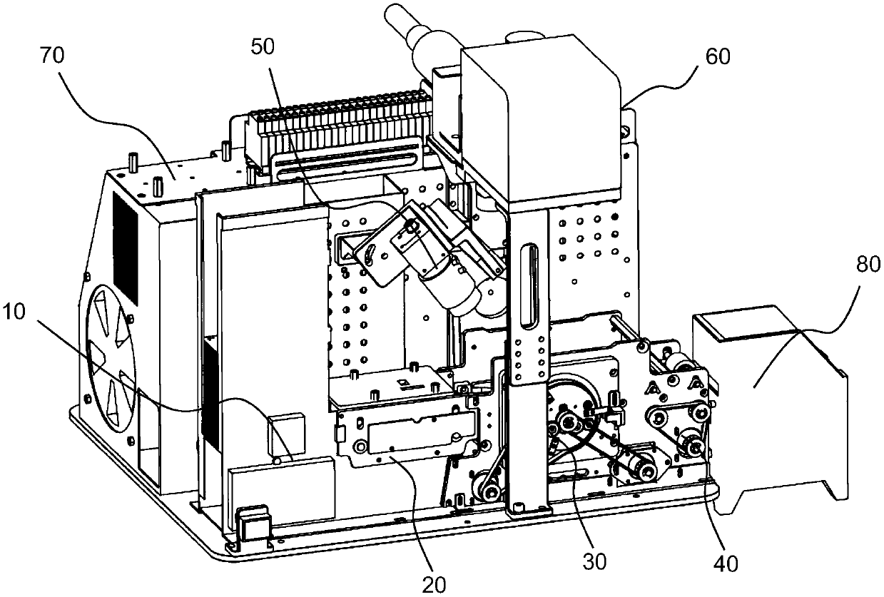 Laser printing system and printing method thereof