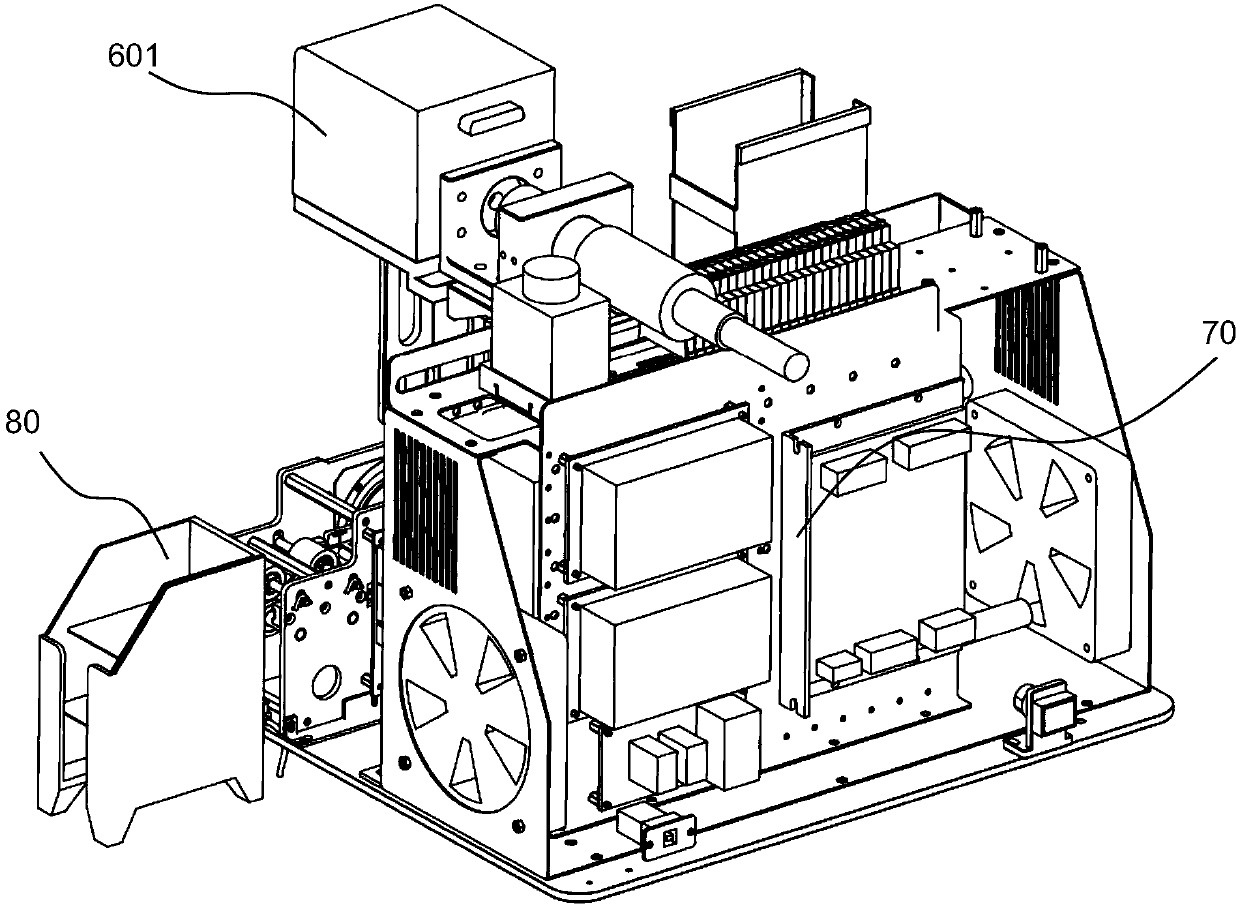 Laser printing system and printing method thereof