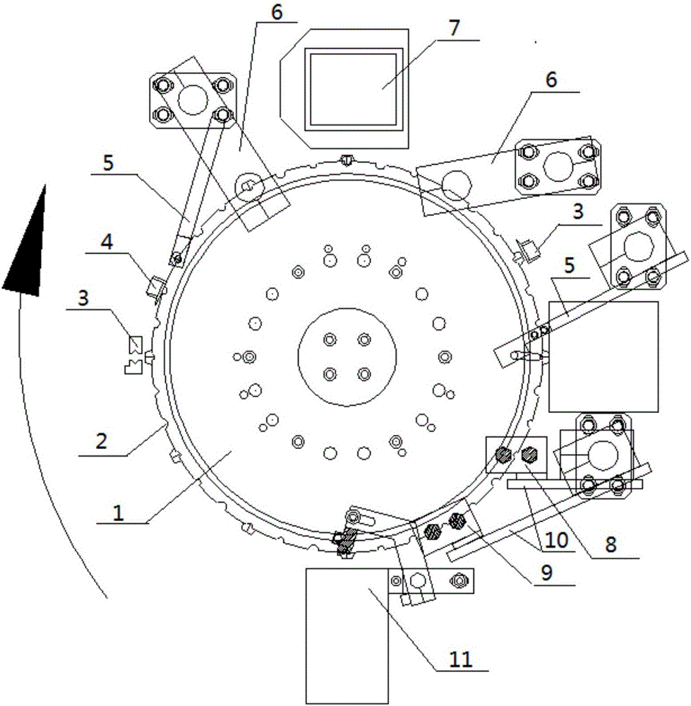 Capacitance element disk stamp seal device