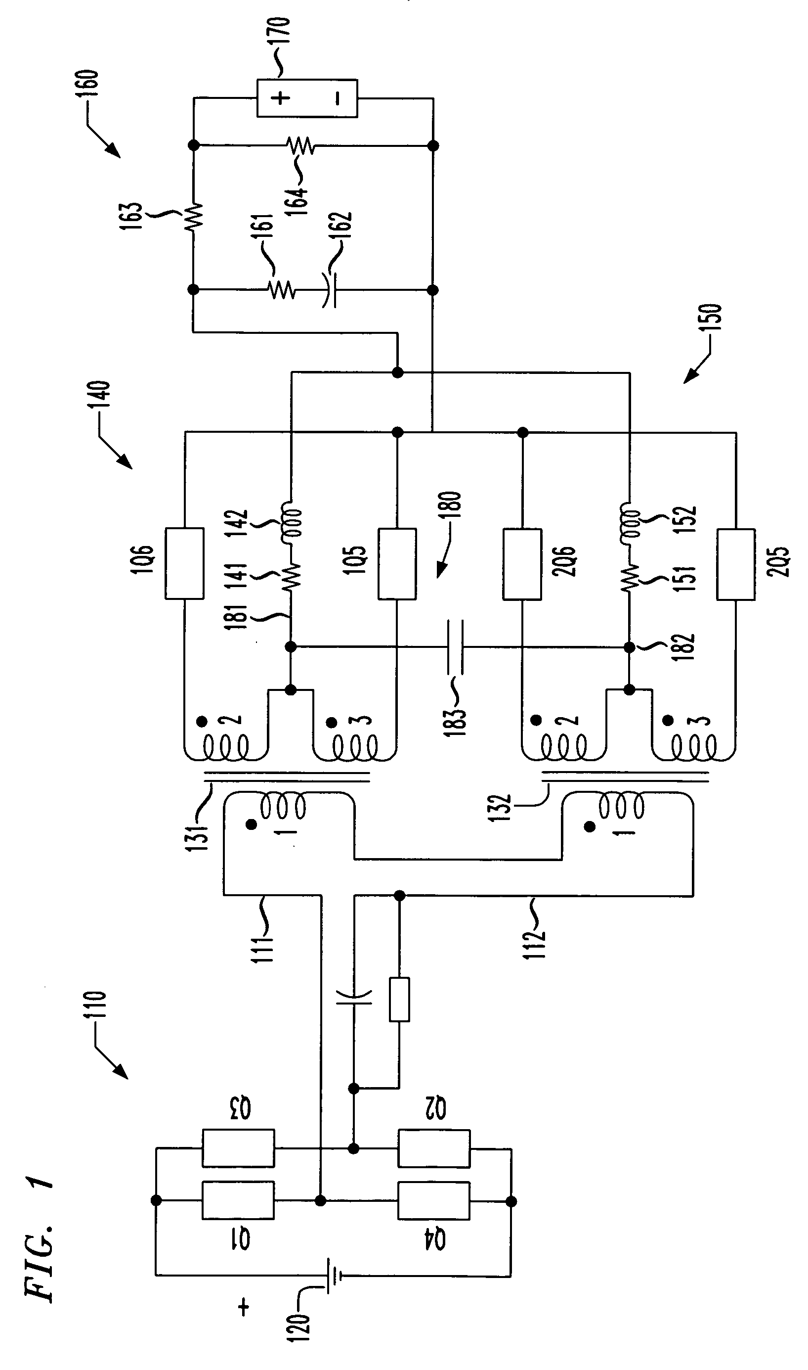 Circuit and method for reducing voltage spikes due to magnetizing current imbalances and power converter employing the same