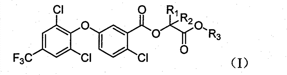 2-chloro-benzoate compound and application thereof