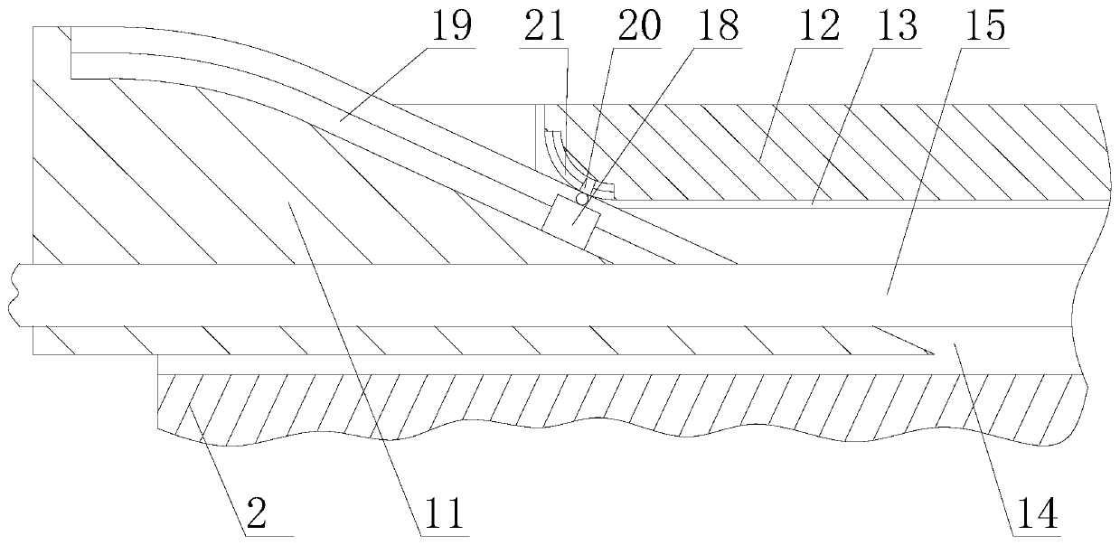 Electromagnetic drying device for yarn sizing machine