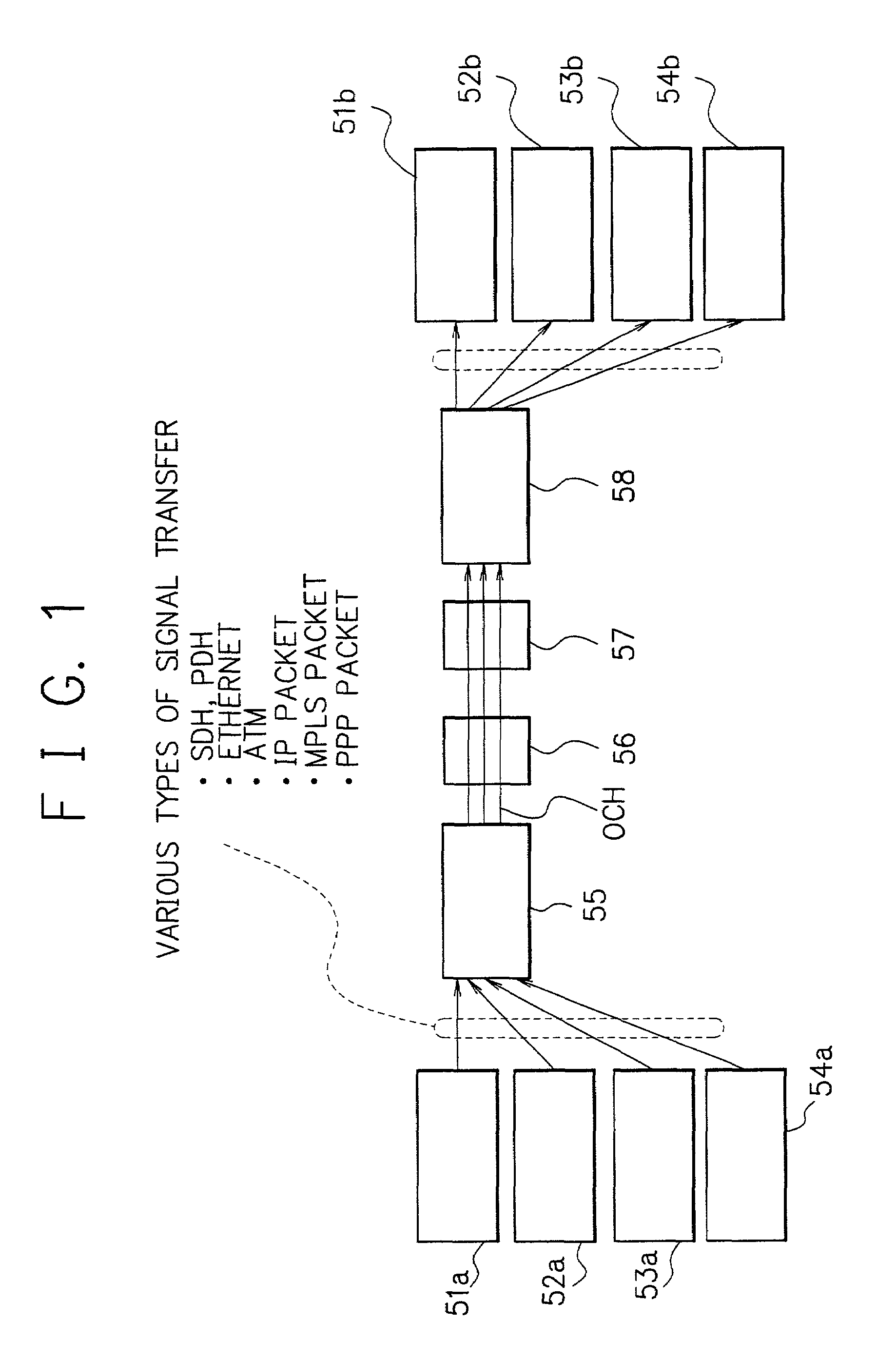Device, method and system for transferring frame