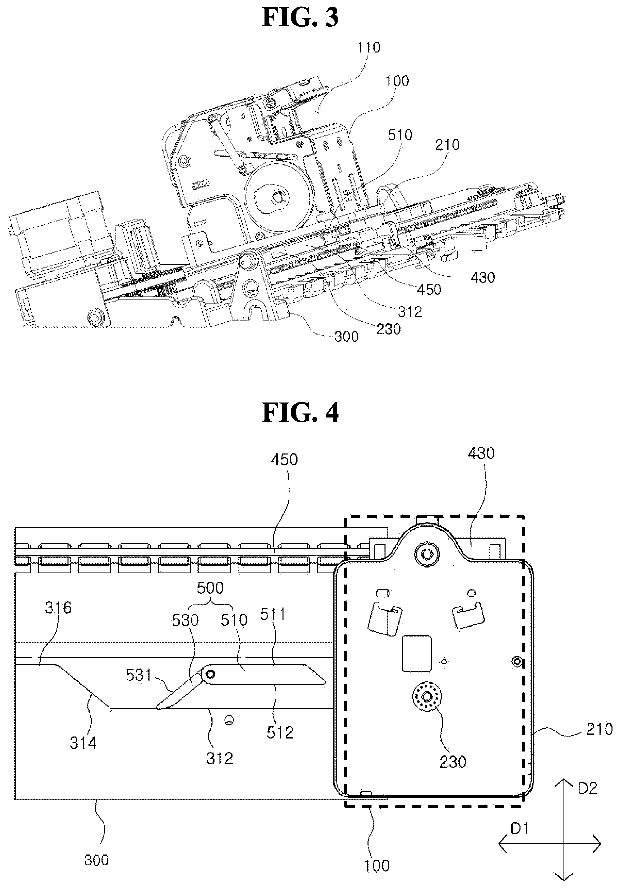 Stapling device of paper finishing device