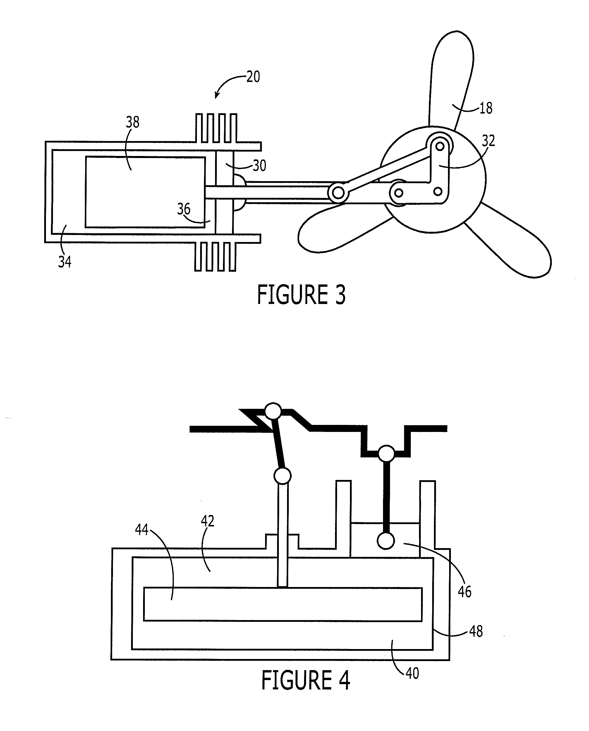 Heat exchanger and associated method employing a stirling engine