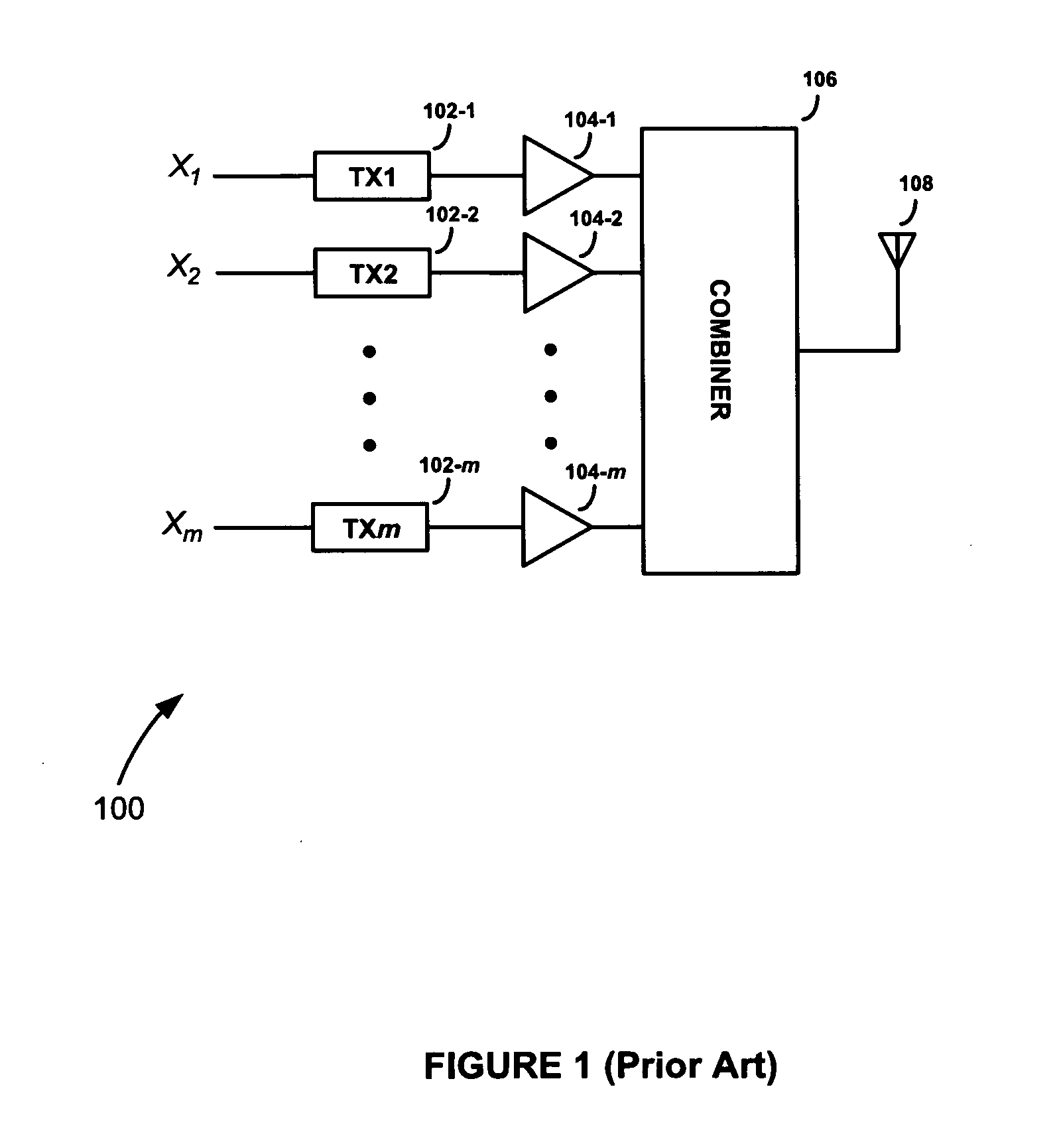 Multiple carrier radio systems and methods employing polar active antenna elements