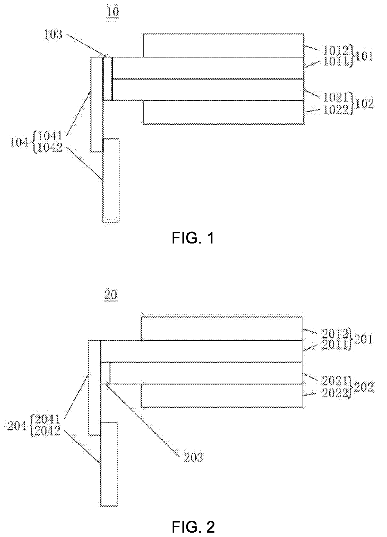 Double-sided display panel and display device