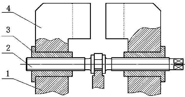 Square workpiece fixture of milling machine
