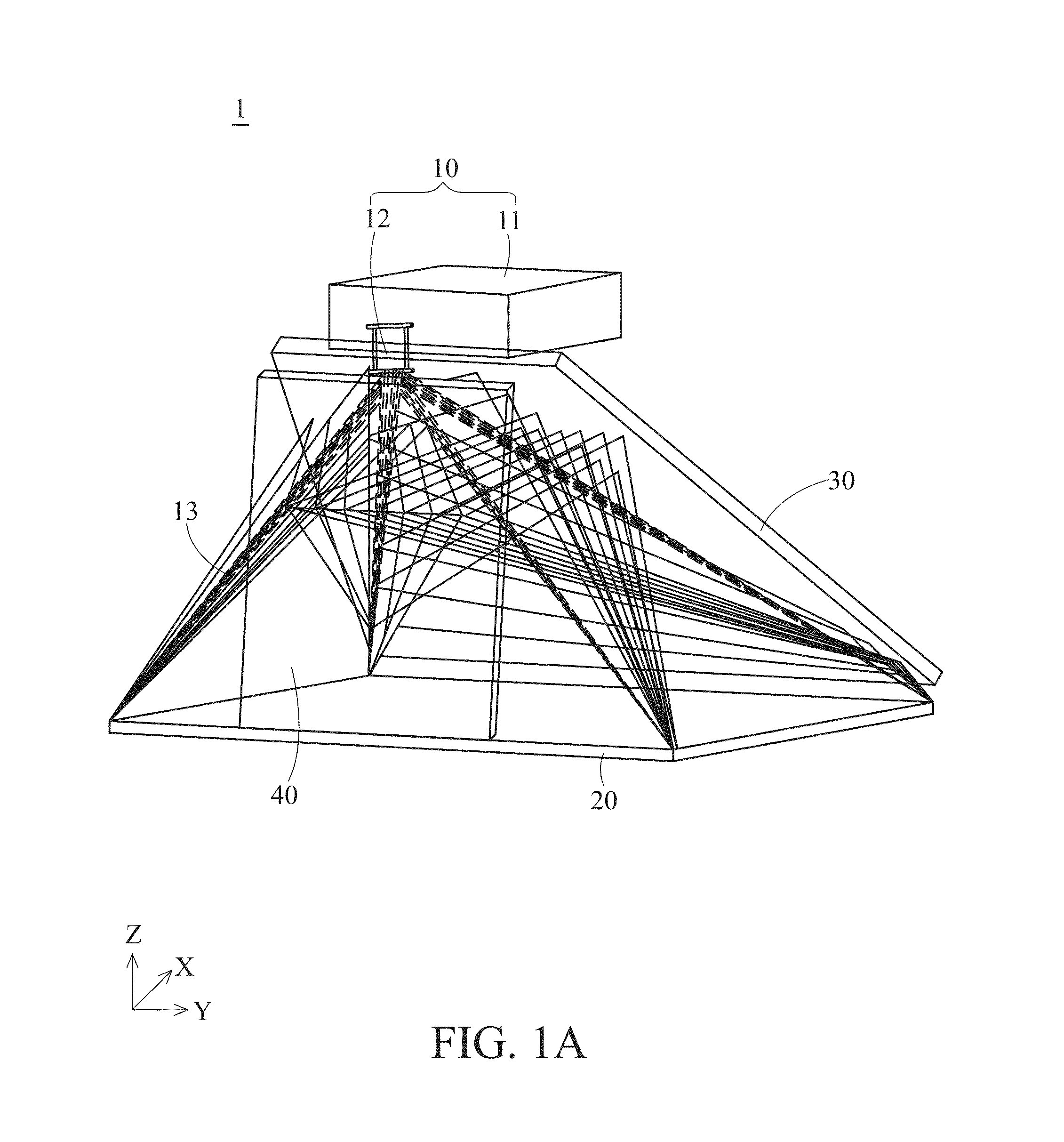 Virtual image displaying system