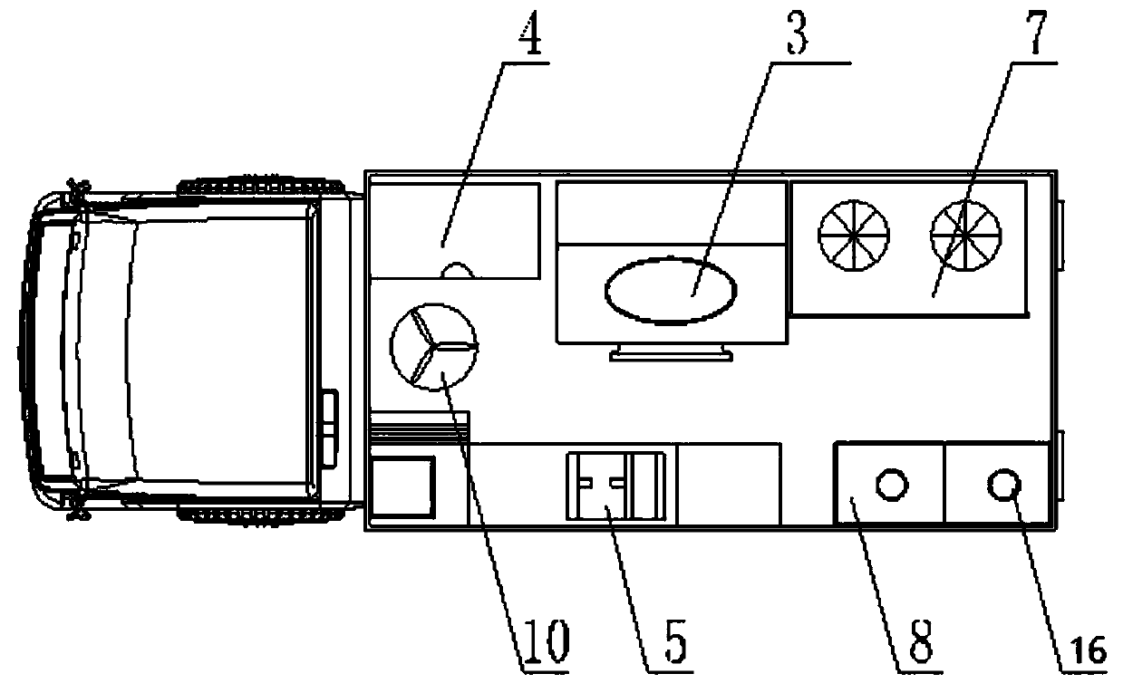 Automatic semi-finished food snack processing vehicle and processing method