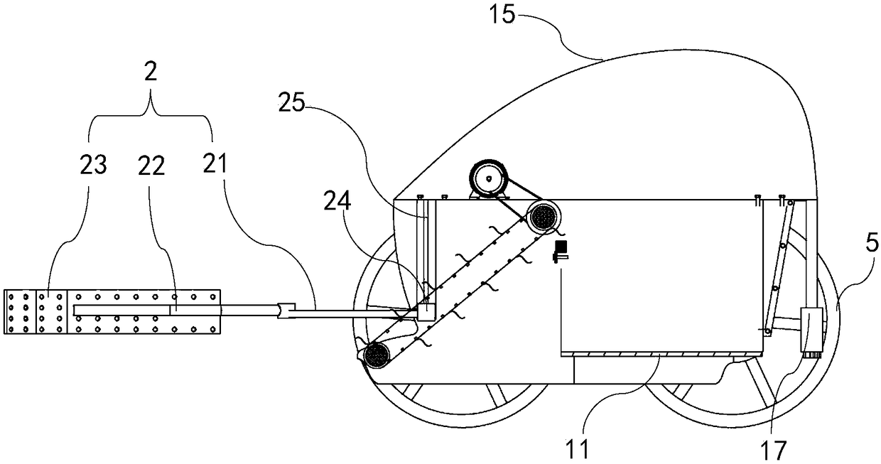 Water area cleanliness-keeping robot