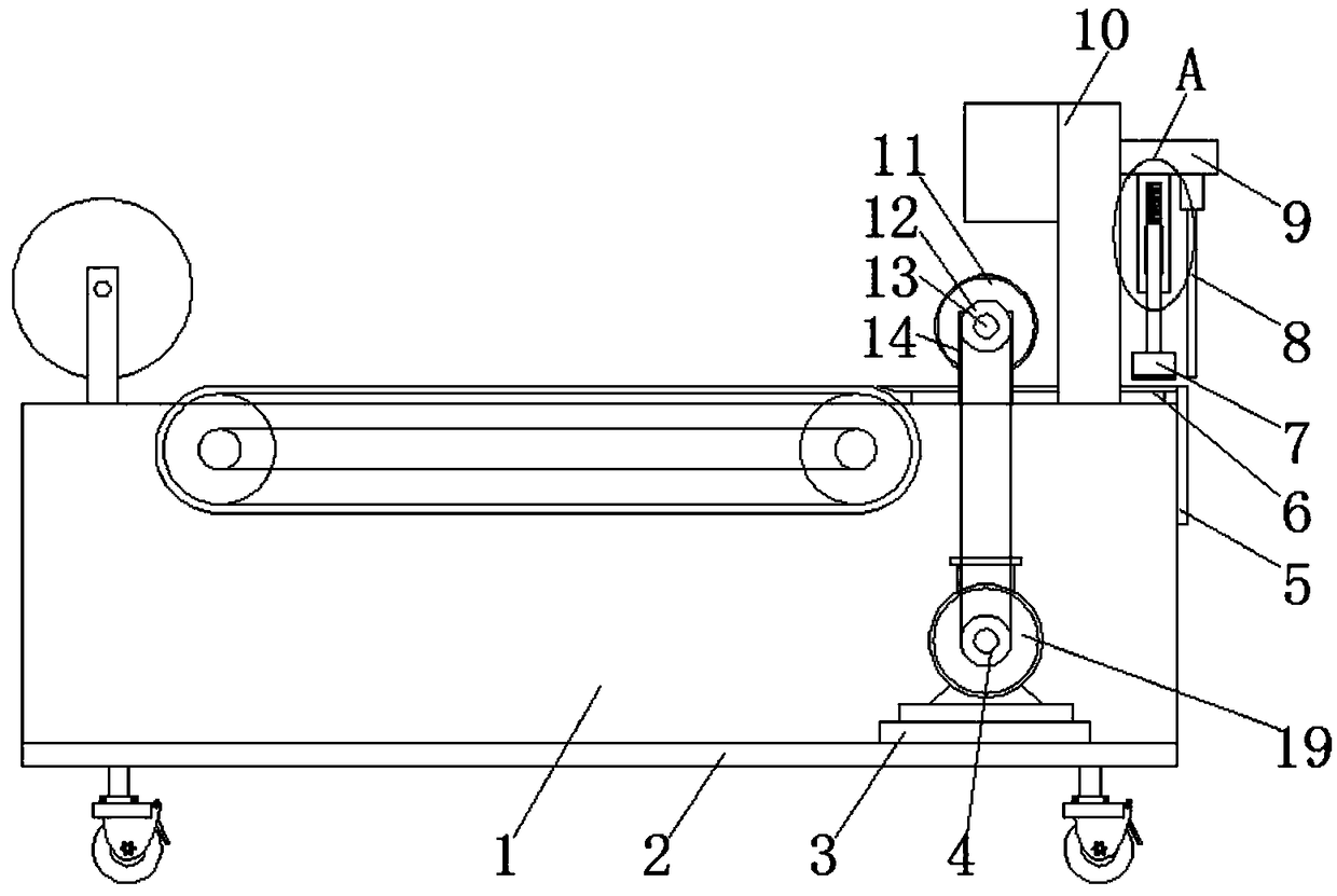 Cutting device for production and processing of white cardboard safety wire