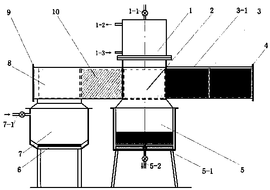 Device and method for removing oils in waste aluminum-based catalyst through continuous refluxing