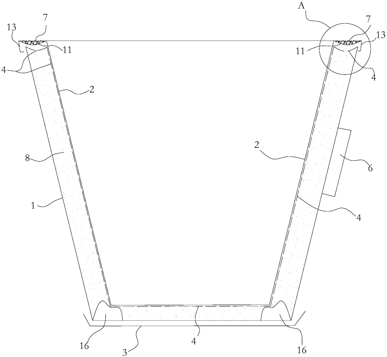 Flowerpot and management system thereof, and greenhouse plant management system based on big data